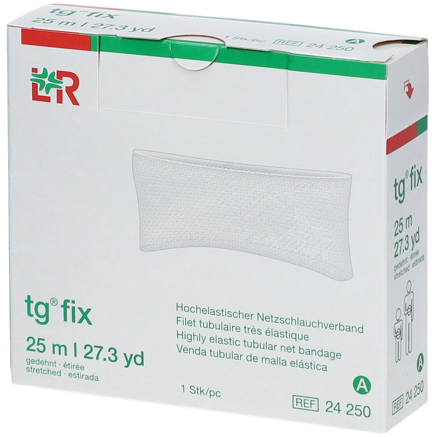 Lohmann & Rauscher tg® fix A pour doigt 25 m bandage(s)