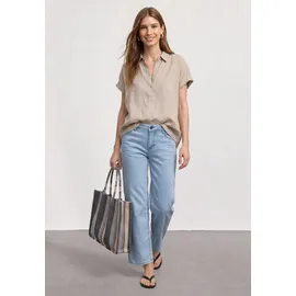 STREET ONE Damen, Gr. 33, Länge 26, ultra bleached wash, Jeans im loose fit 7/8-Länge, 5-Pocket-Jeans, mit Stretch