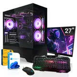 Gaming PC Set•i9-12900F•4090 24GB•32GB-6000 CL30 Kingston FURY•2TB NVMe•27 Zoll