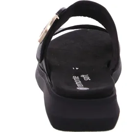 remonte Pantolette Wechselfußbett für Damen, Schwarz Größe 38