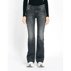 Schlagjeans GANG "GANG Jeans Bootcut Flared 94MAXIMA FLARED", Damen, Gr. 29, Normalgrößen, grau, 98% Baumwolle, 2% Elasthan, Jeans