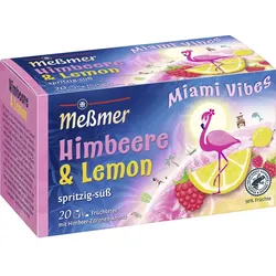 Meßmer Miami Vibes Himbeere-Lemon 20ST 50G