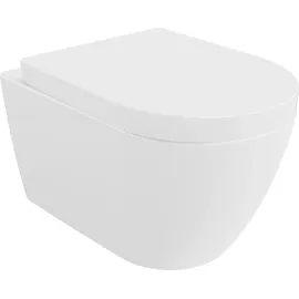 Mexen Rico WC-Schüssel mit WC-Sitz Weiß glänzend