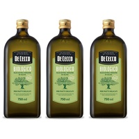 3 De Cecco BIO  Natives Olivenöl extra aus kontrolliert biologischem Anbau 750ml