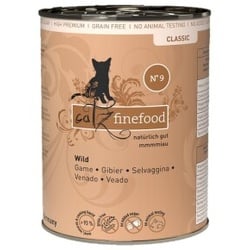 Catz finefood Nassfutter Katze Classic Adult No. 9 Wild 6x400 g