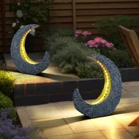 GLOBO Gartendeko Solarlampen für Außen Tischdeko Gartentisch Garten Solarleuchte