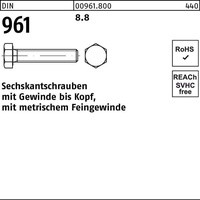 Industrial Quality Supplies DIN 961 Sechskantschrauben 8.8 M 10