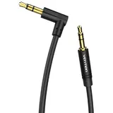 Vention Audiokabel 3,5mm Klinken-Stecker - 90° 3,5mm Klinken-Stecker 1,0m (BAKBF-T)