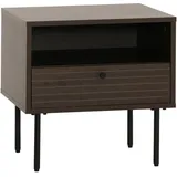 MCW Nachtschrank MCW-N78 50 x 40 x 50 cm Braun