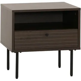 MCW Nachtschrank MCW-N78 50 x 40 x 50 cm Braun