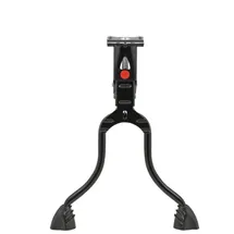 HEBIE Unisex – Erwachsene REX Zweibeinständer schwarz, 32cm