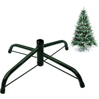 LuxusKollektion Baumbehang Weihnachtsbaumständer Faltbarer Christbaumständer Metall Gummifüße