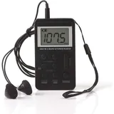 Taschenradio, Tragbares Radio Mit Kopfhörer, Mini-am/fm-digital-stereoradio Mit Kopfhörer, Wiederaufladbarem Akku-lcd-display Zum Gehen/laufen, Persönliches Radio Mit Micro-usb