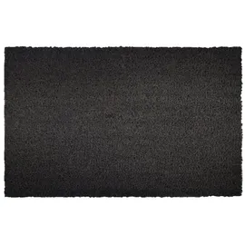 casa-pura KARAT Kokosmatte Eingangsmatte Fußabtreter Schwarz 24 mm 40 x 60 cm