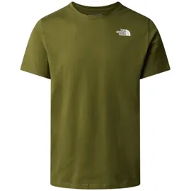 The North Face Foundation Mountain Lines Graphic T-Shirt Forest Olive XL
