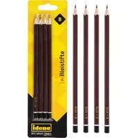 IDENA Idena, Bleistift, Bleistift B 4er FSC100% (B, 4