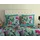 Muller Textil Imma Blumen Aqua 135 x 200 cm + 2 x 80 x 80 cm