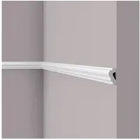 NMC Zierleiste NMC WL2 WALLSTYL Weiß 2 St. 200 x 2 x 4 cm