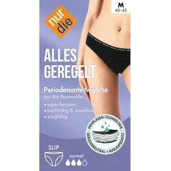 NUR DIE Damen Periodenunterwäsche Alles Geregelt Slip normal 1er-Pack