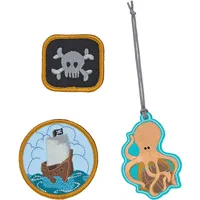 Lässig Anhänger & Patches Set Pirates