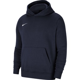 Nike Park 20 Fleece Hoodie Kinder obsidian/white M 137-147 cm