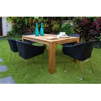 Garland Poly Rattan Gartensessel Gartenstuhl Monza Weiß