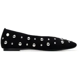 Xti für Damen. 14528303-NEGRO Ballerinas 145283 schwarz 38) Wohnung, Keine, Lässig