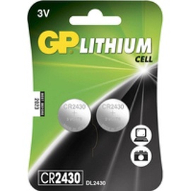 GP Batteries Knopfzelle CR 2430 3V 2 St. 300 mAh Lithium GPCR2430STD411C2