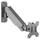 Manhattan Monitor-Wandhalterung 461603 1 Display(s) 43,2 cm (17) - 81,3 cm (32) Schwarz