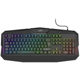 Hama uRage Exodus 210 Illuminated Gaming Tastatur DE schwarz (00186042)