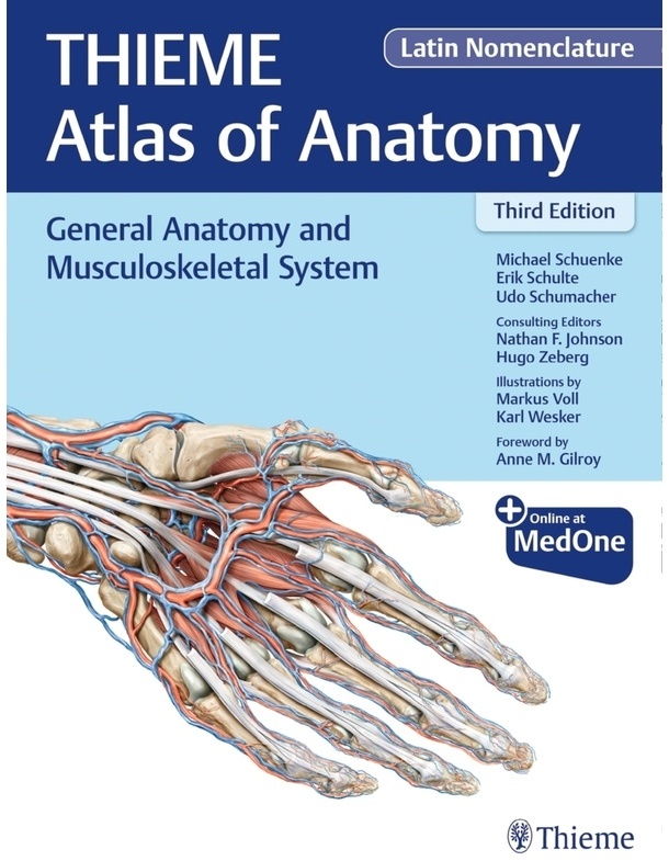 General Anatomy And Musculoskeletal System (Thieme Atlas Of Anatomy), Latin Nomenclature - Michael Schuenke, Erik Schulte, Udo Schumacher, Nathan John