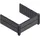 KHW Demeter Erweiterungsset 82 x 82 x 31 cm anthrazit