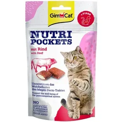 GIMCAT NUTRI POCKETS Rindfleisch Snack 60g