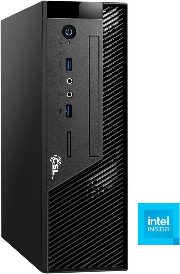 CSL Mini-ITX i7-14700 / 32 GB / 1000 GB M.2 SSD / Windo 11 Home Mini-PC (Intel® CoreTM i7-14700, 32 GB RAM, 1000 GB SSD, Luftkühlung) schwarz