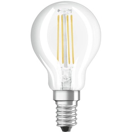 Osram LED Lampe mit E14 Sockel, Tropfenform, Tageslichtweiß (6500K), 4 W, Ersatz für 40-W-Glühbirne, LED Retrofit CLASSIC P