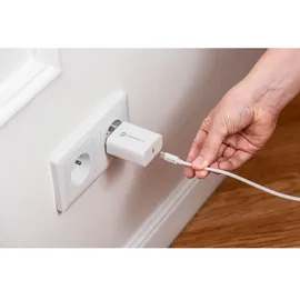 forcell NETZ-Ladegerät mit USB Typ C und iPhone-Anschluss Ladekabel