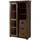 Massivmoebel24 Vitrine Mango 100 x 45 x 175 cm Braun
