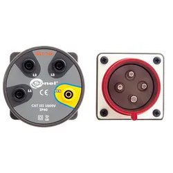 Sonel AGT-C Drehstrom-Steckdosenadapter