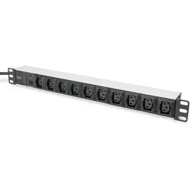 Digitus Steckdosenleiste 10-fach 2 m Schwarz 1 St.