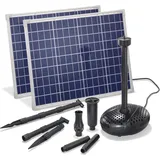 esotec Teichpumpe Wasserspiel Solar-Springbrunnen Kit 100/3400 Pro