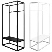 Natural Goods Berlin Garderobenständer QUADER Schwarz