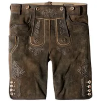 Stockerpoint Lederhose "Beppo 4" in bison gespeckt | Gr.: 60