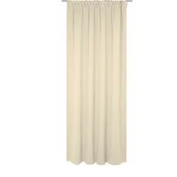 Vorhang WIRTH "Newbury", beige, B:130cm H:395cm, Baumwolle, Polyester, Gardinen, nach Maß