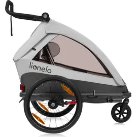lionelo Cama Kinderanhänger grau 2023