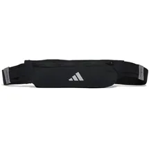 adidas Running Belt Waist Bag Black/Reflective Silver, One Size