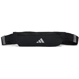 adidas Running Belt Waist Bag Black/Reflective Silver, One Size