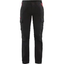 Blåkläder Damen Stretch "7144" Industrie - D19 - schwarz/rot