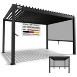 Juskys Lamellendach Tahiti 3 x 4 m 33841