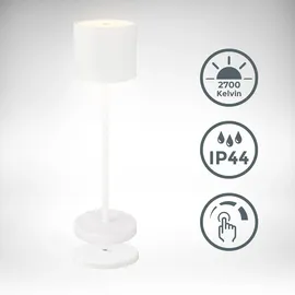 B.K.Licht Tischleuchte Weiß