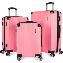 Brubaker London 4-Rollen M / 56 cm / 78 l rosa